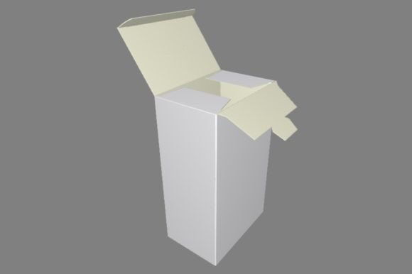 3D SVG Shapes Review: 9x5x15cm Box Vector