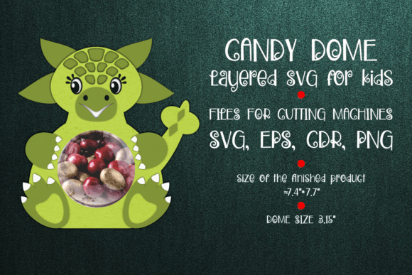 Ankylosaurus Candy Dome: 3D SVG Shapes Review