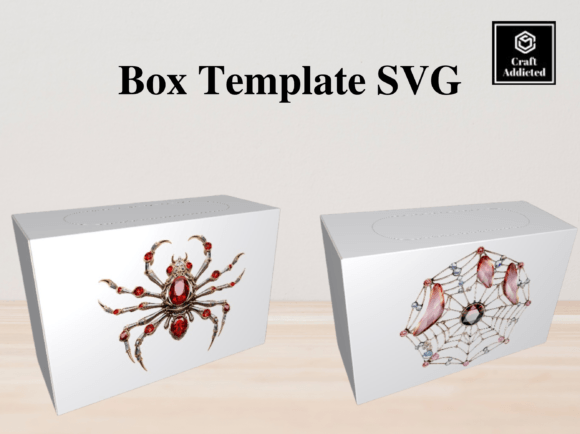 Crystal Spiders Box Template: 3D SVG Shapes Review
