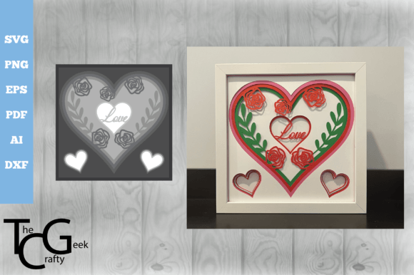 Love Shadow Box SVG: 3D Editorial Design Review