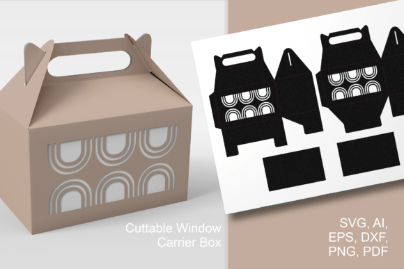 Organic Forms Window Gable Box Template Review