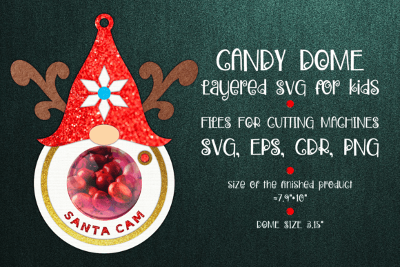 Santa Cam Gnome 3D SVG: A Christmas Asset Review